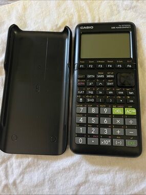 Casio fx-9750GIII Graphing Calculator in Black with Green Accent Keys